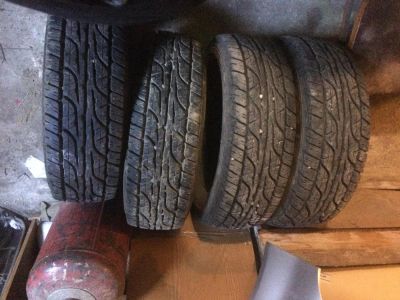 Лот: 6071542. Фото: 1. Продам резину dunlop (4 шт) at3... Шины