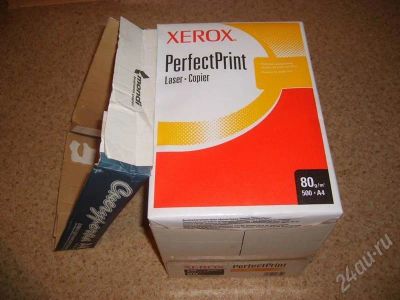 Лот: 249433. Фото: 1. Бумага A4 XEROX PerfectPrint... Картриджи, расходные материалы
