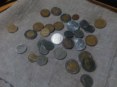 Лот: 14373116. Фото: 1. монеты 31 штука, Индонезия, Тайланд... Остальные страны