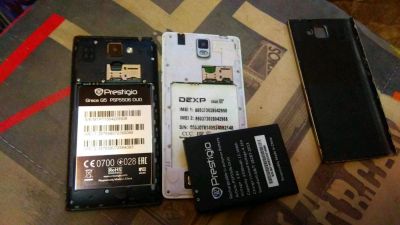 Лот: 12653100. Фото: 1. Два телефона на запчасти. Смартфоны