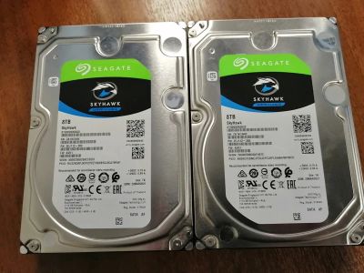 Лот: 18971725. Фото: 1. Жесткий диск Seagate SkyHawk 8TB... Жёсткие диски (HDD)