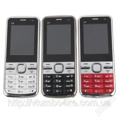Лот: 2303532. Фото: 1. nokia c-5 китай красный. Кнопочные мобильные телефоны