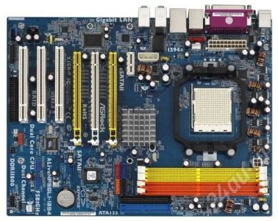 Лот: 650277. Фото: 1. Материнская плата ASRock NF5SLi-1394. Материнские платы