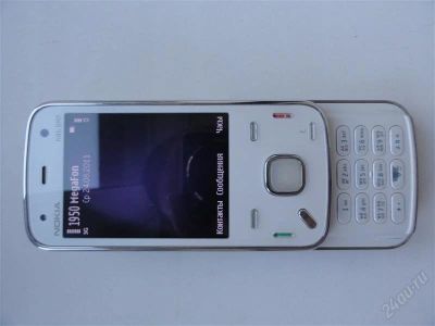 Лот: 1147399. Фото: 1. Nokia N86 8 Mpx White. Смартфоны