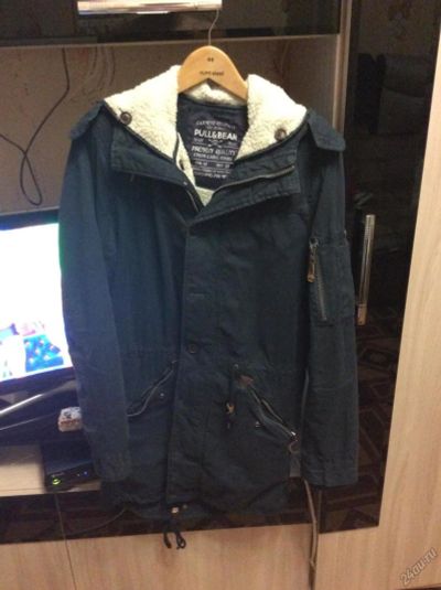 Лот: 6174605. Фото: 1. Pull and bear парка зимняя унисекс... Верхняя одежда