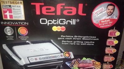 Лот: 11393472. Фото: 1. Контактный гриль Tefal Optigrill... Кухонная