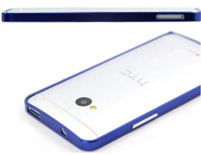 Лот: 5441986. Фото: 1. Металлический бампер для HTC ONE... Чехлы, бамперы