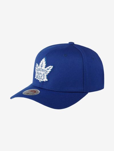Лот: 22425437. Фото: 1. Бейсболка MITCHELL NESS MN-NHL-EU127-TORMAP-NVY... Другое (спортивная одежда)