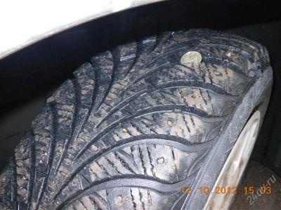 Лот: 2179899. Фото: 1. goodyear 195/65/15 зима. Шины