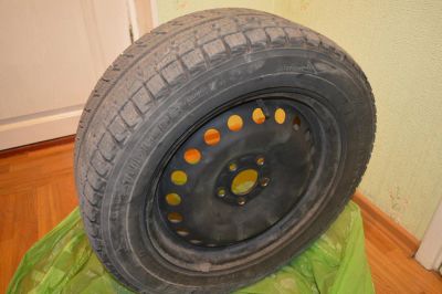 Лот: 6308618. Фото: 1. Колеса Bridgestone зима на 16... Шины на дисках
