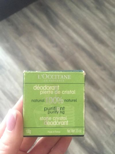 Лот: 7427994. Фото: 1. Дезодорант loccitane кристал. Средства личной гигиены 