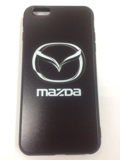 Лот: 9854475. Фото: 1. Чехол iPhone 6 Plus Силикон "Mazda... Чехлы, бамперы