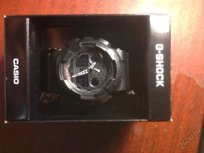 Лот: 5710757. Фото: 1. Casio G-Shock GA-100. Оригинальные наручные часы