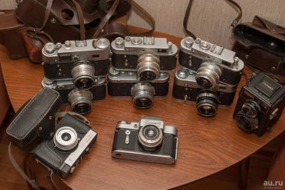 Лот: 8831851. Фото: 1. Фотоаппараты советской эпохи. Плёночные дальномерные, шкальные