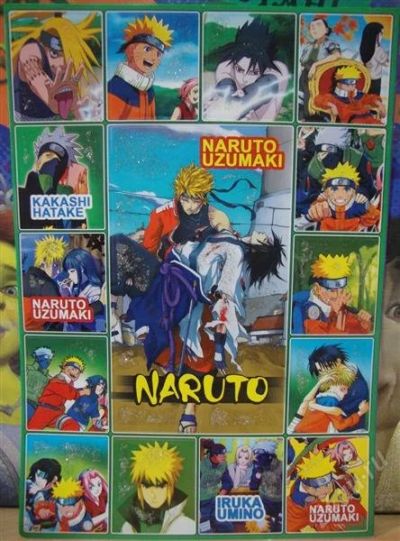 Лот: 1675962. Фото: 1. Наклейки Naruto №1. Другое (творчество)