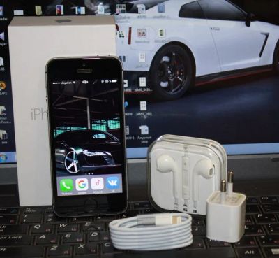 Лот: 7801164. Фото: 1. Iphone 5s 16GB полностью исправен. Смартфоны
