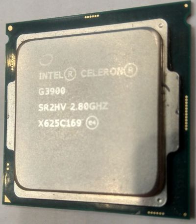 Лот: 18605792. Фото: 1. Процессор Celeron g3900. Процессоры