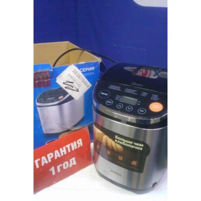 Лот: 25723317. Фото: 1. Хлебопечь Midea BM220Q3-SS. Кухонная