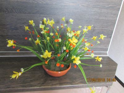 Лот: 7357244. Фото: 1. Декоративные цветы в горшках для... Искусственные и сувенирные цветы