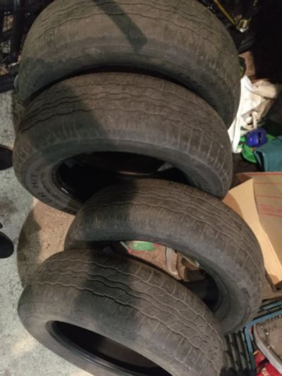 Лот: 15510722. Фото: 1. Резина Bridgestone 225/65/17. Шины