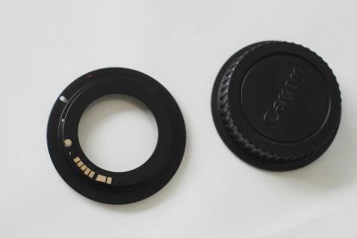 Лот: 5302960. Фото: 1. Переходное кольцо Canon EF - M42... Переходники