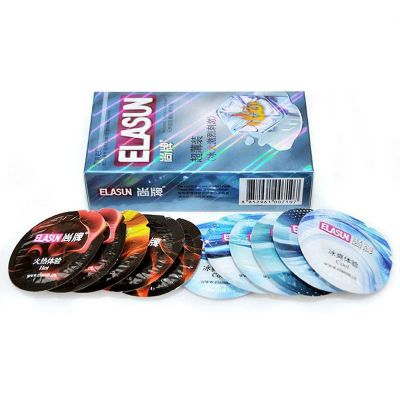 Лот: 4395847. Фото: 1. Презервативы Elasun Cool c охлаждающим... Презервативы