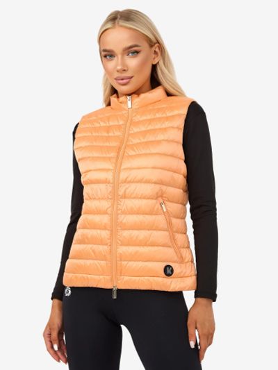 Лот: 23513183. Фото: 1. Жилет женский KATEN PAPRIKA, Оранжевый. Другое (спортивная одежда)