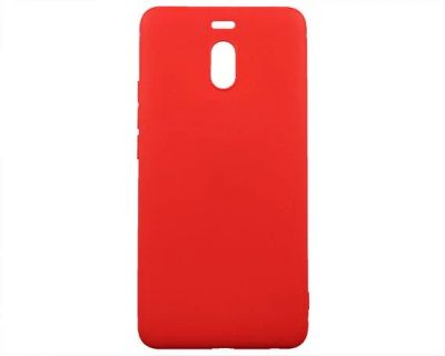 Лот: 12656721. Фото: 1. Чехол Meizu M6 Note Силикон Красный... Чехлы, бамперы