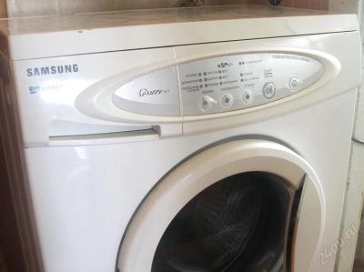 Лот: 1036287. Фото: 1. Узкая стиральная машина Samsung... Стиральные машины