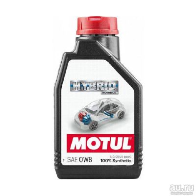 Лот: 17965756. Фото: 1. Motul Hybrid 0w-8 1 л. Масла, жидкости