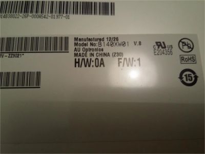 Лот: 9424038. Фото: 1. Матрица для ноутбука 14" 1366... Матрицы для дисплея