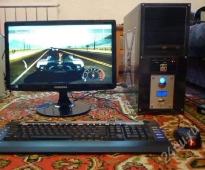 Лот: 2005525. Фото: 1. Двухядерный компьютер в сборе... Компьютеры в сборе