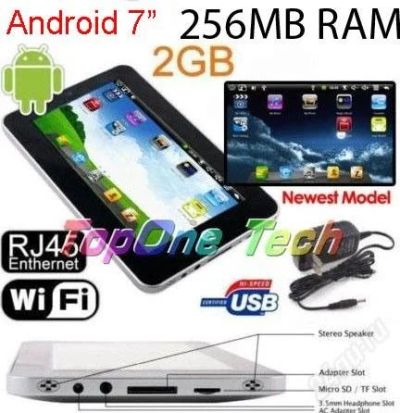 Лот: 793871. Фото: 1. Планшет Android, экран 7", RAM... Планшеты
