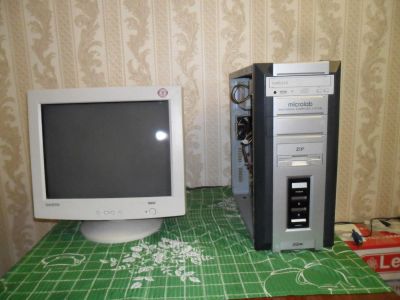 Лот: 5141614. Фото: 1. Системный блок + Монитор. Компьютеры в сборе