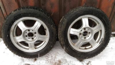 Лот: 8367377. Фото: 1. Hankook winter ipike 185/60/14... Шины на дисках