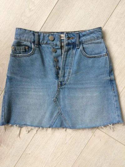 Лот: 11487931. Фото: 1. Юбка Bershka Vintage Denim р-р... Юбки