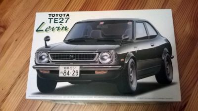 Лот: 4089247. Фото: 1. Сборная модель Toyota Levin TE27... Автомоделизм