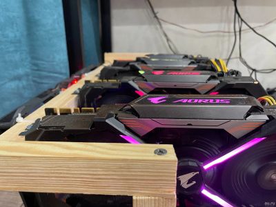 Лот: 18072920. Фото: 1. Майнинг ферма 4хGTX 1080ti. Майнинг фермы, товары для майнинга
