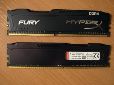 Лот: 14779129. Фото: 1. DDR4 2x8GB Kingston HyperX Fury... Оперативная память