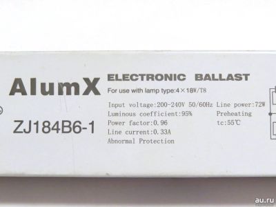 Лот: 10848222. Фото: 1. Elektronic ballast AlumX. Комплектующие