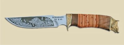 Лот: 4796611. Фото: 1. Нож Дельфин с кожанным чехлом... Ножи, топоры