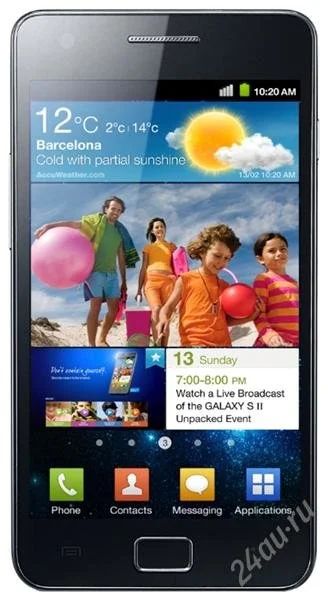 Лот: 1278232. Фото: 1. Samsung Galaxy S II. Смартфоны
