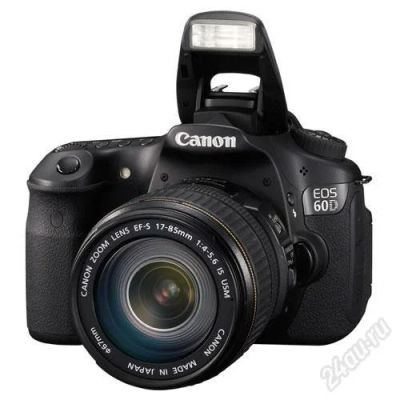 Лот: 3740529. Фото: 1. Зеркальная камера Canon EOS-60D... Цифровые зеркальные