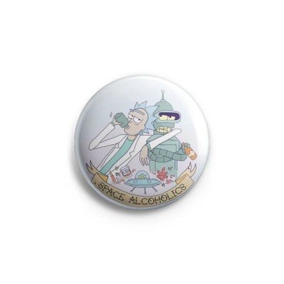 Лот: 10244653. Фото: 1. Значок Rick and Morty Рик и Морти... Сувенирные