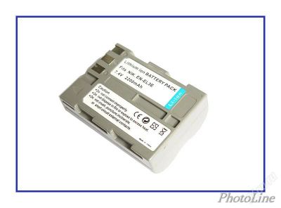 Лот: 2790055. Фото: 1. Аккумулятор EN-EL3e (2200mAh... Аккумуляторы, зарядные