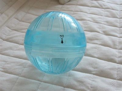 Лот: 2076491. Фото: 1. шарик прогулочный для хомяка. Домики, переноски, клетки, когтеточки