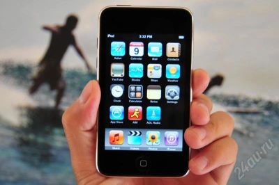 Лот: 405713. Фото: 1. Ipod touch 2g(32gb). Плееры