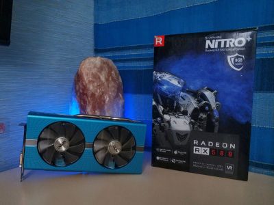 Лот: 17275328. Фото: 1. Видеокарта Sapphire RX580 Nitro... Видеокарты