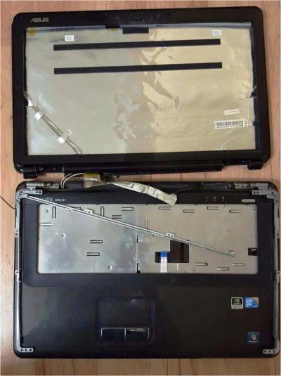 Лот: 9036773. Фото: 1. Корпус ноутбука 17,3" для ASUS... Корпуса, блоки питания