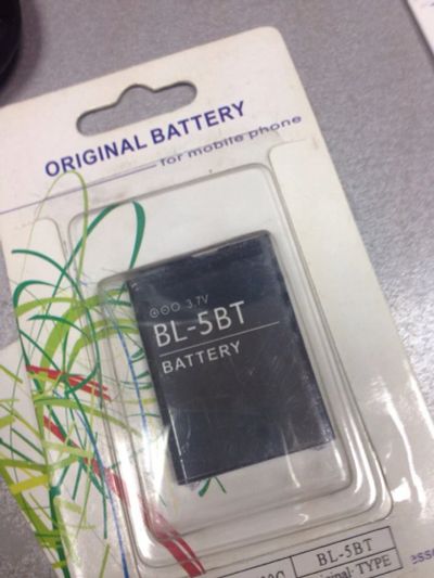Лот: 6600901. Фото: 1. Аккумулятор Nokia BL-5BT. Аккумуляторы